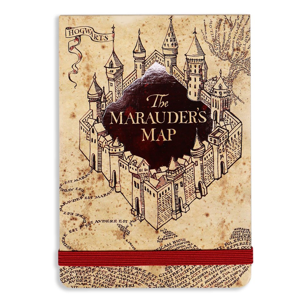 Harry Potter Marauder's Map Mini jegyzetfüzet | Fanbase webshop