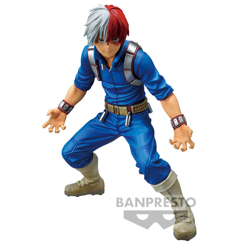 BARRADO Peluche de los Personajes de My Hero Academia - 30 Centímetros - Deku, Bakugo, Todoroki - Calidad Super Soft (Todoroki