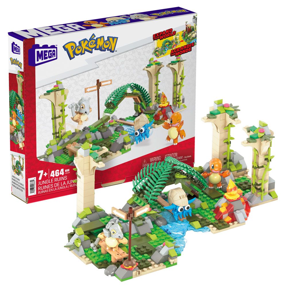 Pokémon Mega Construx Jungle Ruins építőjáték csomag Fanbase