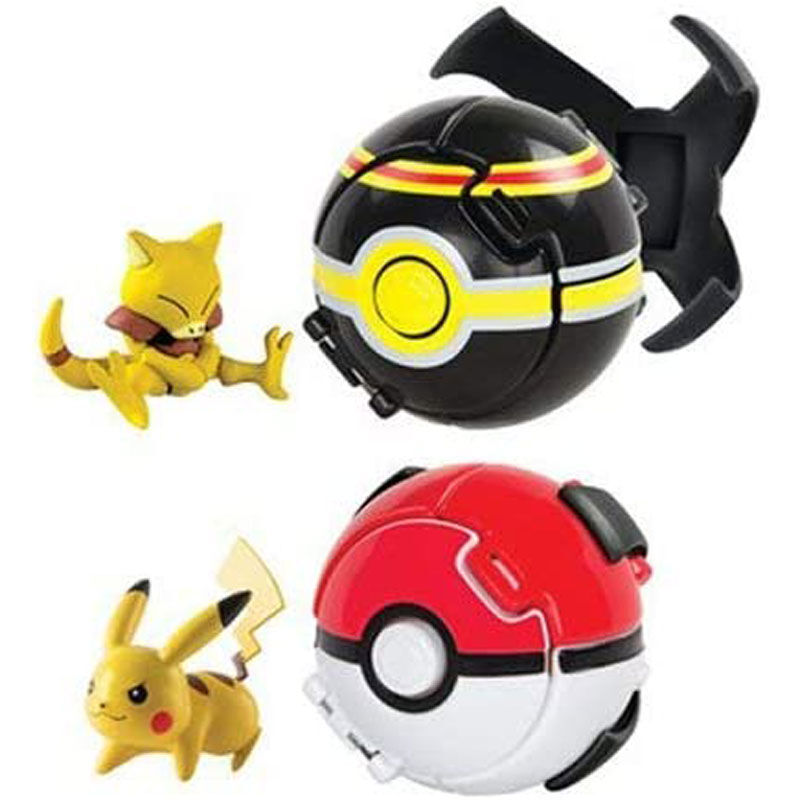 Pokemon Pokeball Pikachu + Abra Fanbase