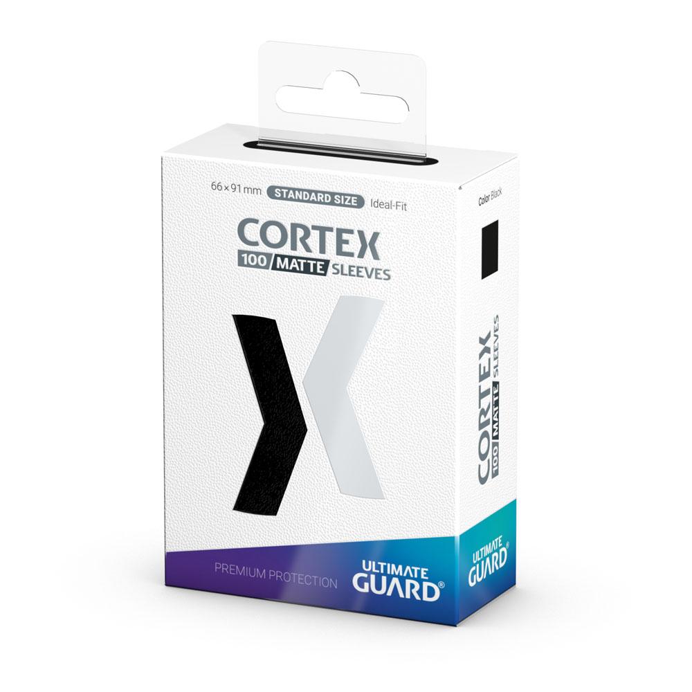 Ultimate Guard Cortex Bustine Protettive Per Carte: 100 Pezzi, Formato Standard, Retro Opaco, Misura 66x91 Mm, Colore Bianco - 2